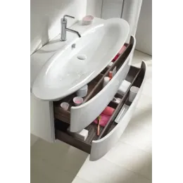 Модуль под раковину Presqu'ile 83х45х45 см, матовый оливковый, 2 выдвижных ящика EB1104-M47 Jacob Delafon