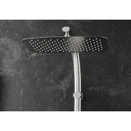 Лейка верхнего душа Talan 40 см, square, без держателя E20643-CP Jacob Delafon