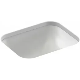 Встраиваемая снизу раковина Vox 44,2х36 см, с переливным отверстием, санфарфор EYC102-00 Jacob Delafon