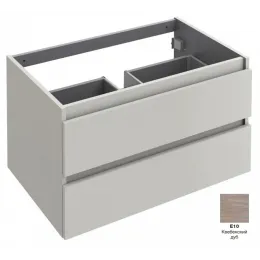 Модуль под раковину Parallel 80х50х45 см, квебекский дуб, 2 выдвижных ящика, с отверстием для сифона EB1703-E10 Jacob Delafon