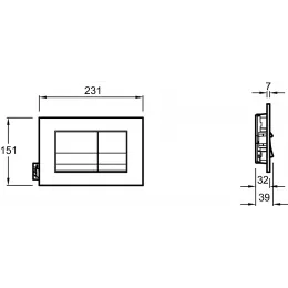 Комплект унитаза с инсталляцией Rodin глубина унитаза 52см, клавиша хром глянец, с микролифтом, безободковый E21749RU-00 Jacob Delafon