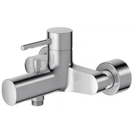 Настенный смеситель Cuff с выходом на душ (без лейки), неповоротный излив E45532-CP Jacob Delafon