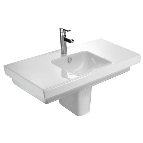 Подвесная раковина Odeon Up 105х50х13,8 см, с отверстием для смесителя, санфарфор E4731-00 Jacob Delafon