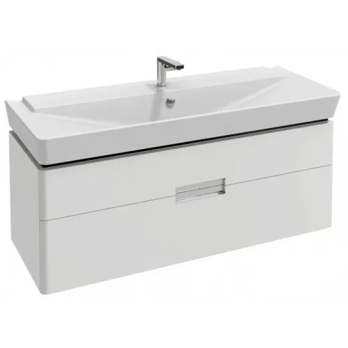 Модуль под раковину Reve 117х43,5х44,5 см, светло-коричневый блестящий лак, 2 выдвижных ящика, 2 съемных поддона для аксессуаров EB1137-G80 Jacob Delafon