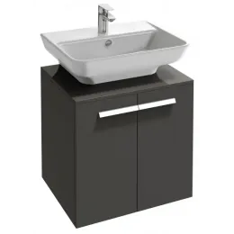 Модуль под раковину Struktura 60х47х57,6 см, 2 дверцы, серый антрацит EB1384-N14 Jacob Delafon