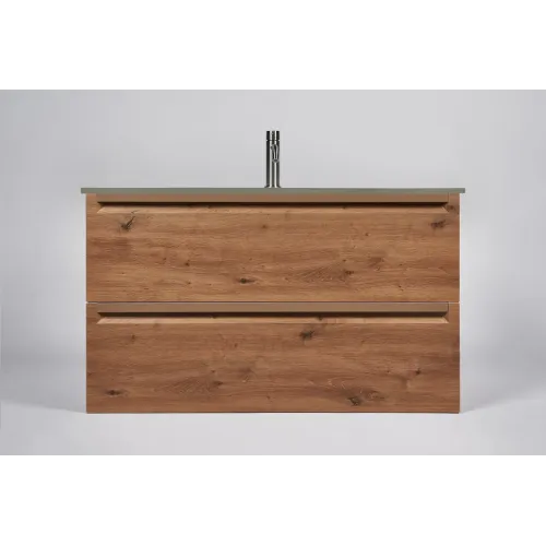 Тумба с раковиной INDA Piccadilly 100RC Cemento