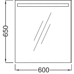 Комплект мебели для ванной Nouvelle Vague 80 см, фактурный дуб, 2 ящика с доводчиками, с подсветкой, подвесной монтаж, с подсветкой EB1411-NF+EB3039-E73+EVI102-00 Jacob Delafon