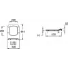 Сиденье для унитаза Struktura тонкое, дюропласт, с микролифтом, быстросъемное E20606-00 Jacob Delafon