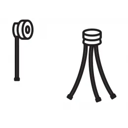 Смеситель для умывальника Pop laminar без донного клапана EB408-NF Jacob Delafon