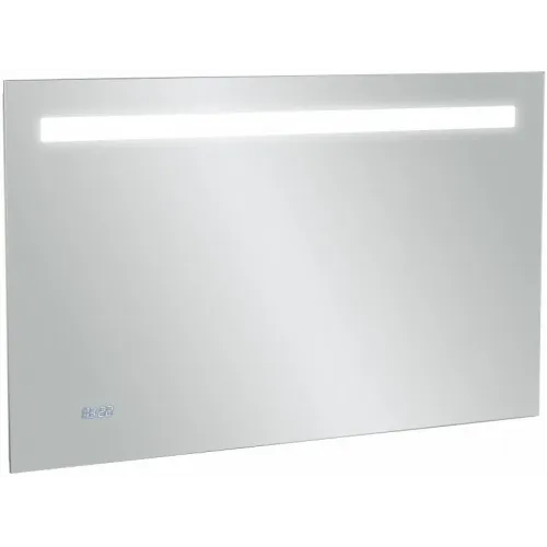 Зеркало 110х65 см, анти-пар, подсветка, цифровые часы, с подсветкой, с подогревом, с часами EB1431-NF Jacob Delafon