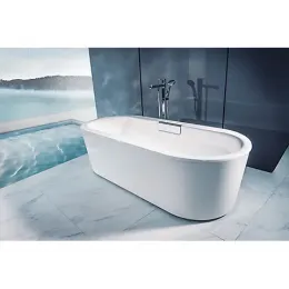 Чугунная ванна Volute 160х75 см, отдельностоящая, овальная, антискользящее покр. 6D062-00 Jacob Delafon