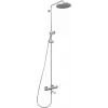 Душевая система Atom E26237-CP 3 режима, 25 см, round, с повор. изливом, термостат, верхний душ, с лейкой E26237-CP Jacob Delafon
