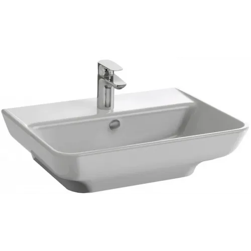 Подвесная раковина Struktura 60х48х13,3 см, санфарфор EGD111-Z-00 Jacob Delafon