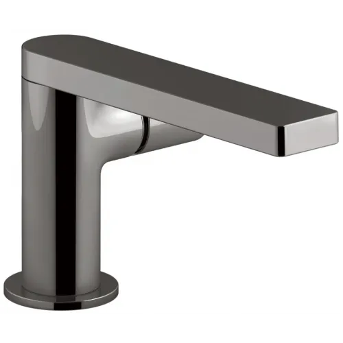 Смеситель для умывальника Composed титан, излив 151 мм, неповоротный излив, с донным клапаном E73050-TT Jacob Delafon