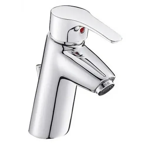 Смеситель для умывальника Tea неповоротный излив, с донным клапаном E72600-CP Jacob Delafon