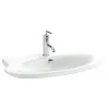 Подвесная раковина Presqu'ile 80х46х10 см, 1 отверстие для смесителя, 1 переливное отверстие, санфарфор E4437-00 Jacob Delafon