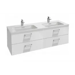 Модуль под раковину Vox 140х46х45,2 см, белый блестящий, изогнутая ручка, 4 ящика EB2070-R1-G1C Jacob Delafon