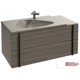 Модуль под раковину Nouvelle Vague 100х50,7х45,5 см, 2 ящика, белый глянцевый EB3031-G1C Jacob Delafon