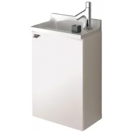 Модуль с раковиной Pop laminar 40 см, белый блестящий, подвесная, подвесной монтаж EB406-00+EB286-G1C Jacob Delafon