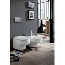 Подвесной унитаз Odeon Rive Gauche 36,2х54 см, безободковый, без сиденья EDR102-00 Jacob Delafon