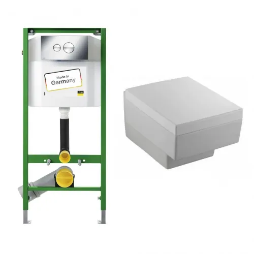 Комплект с инсталляцией Terrace с микролифтом EDA102-00+E70019-00+713386 Jacob Delafon