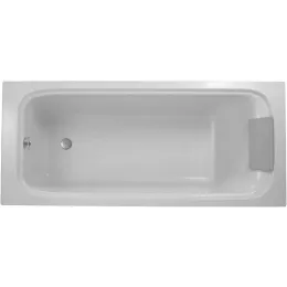 Ванна из материала Flight Elite 170х75 см, встраиваемая, с сиденьем, подголовником, выставочный образец E6D031RU-00+E6D073-P6+E6D061-MN+E70174-CP/У Jacob Delafon