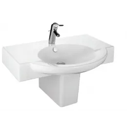 Модуль с раковиной Presqu'ile 80 см, два ящика, подвесная, белая, подвесной монтаж E1343-00+EB927-J5 Jacob Delafon