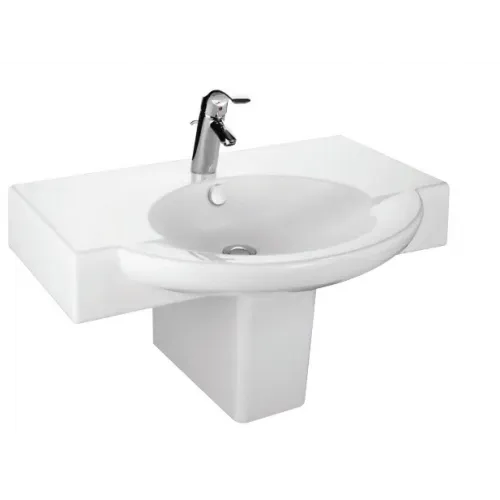 Модуль с раковиной Presqu'ile 80 см, два ящика, подвесная, белая, подвесной монтаж E1343-00+EB927-J5 Jacob Delafon