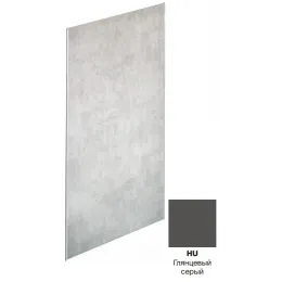 Декоративная панель на стену Panolux 120х233,5 см, глянцевый серый E63000-HU Jacob Delafon