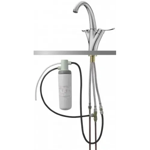 Кухонный смеситель для фильтра Carafe со встроенным фильтром для воды, поворотный излив E18865-CP Jacob Delafon