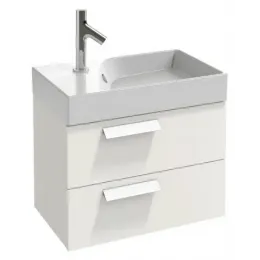 Модуль под раковину Rythmik 59,5х36х42,5 см, белый блестящий, 2 выдвижных ящика EB1300-N18 Jacob Delafon