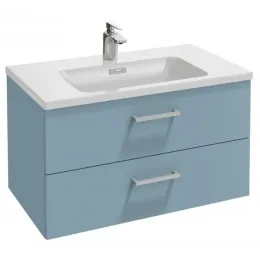 Модуль под раковину Vox 80х46х45,2 см, 2 ящика, изогнутые ручки, аквамарин матовый EB2078-R1-M43 Jacob Delafon