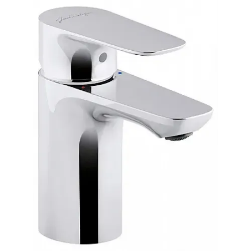 Смеситель для умывальника Aleo быстрая установка, неповоротный излив, без донного клапана E72277-4-CP Jacob Delafon