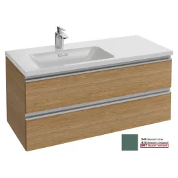 Модуль под раковину Vox 100х46х45,2 см, 2 ящика, эвкалипт матовый, встроенные ручки, для левосторонней раковины EB2025-RA-M87 Jacob Delafon