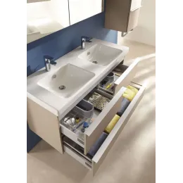 Модуль под раковину Odeon Up 117х48,5х53 см, 3 ящика, серый бетон EB892-N26 Jacob Delafon