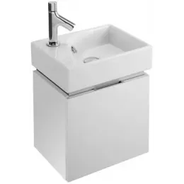 Комплект мебели для ванной Formilia Rythmik 40 см, белый блестящий, подвесной монтаж E4786-00+EB1036-G1C+EB1044-NF Jacob Delafon