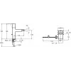 Смеситель для биде Rivoli с донным клапаном E24167-CP Jacob Delafon
