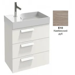 Модуль под раковину Rythmik 59,5х36х63,4 см, квебекский дуб, 3 выдвижных ящика EB1306-E10 Jacob Delafon