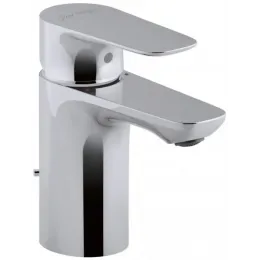Смеситель для умывальника Aleo 5 л/мин, неповоротный излив, с донным клапаном E72275-4-CP Jacob Delafon