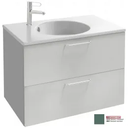 Модуль под раковину Odeon Rive Gauche 80х50,8х56,8 см, 2 ящика, эвкалипт сатин, ручки хром EB2522-R5-S49 Jacob Delafon