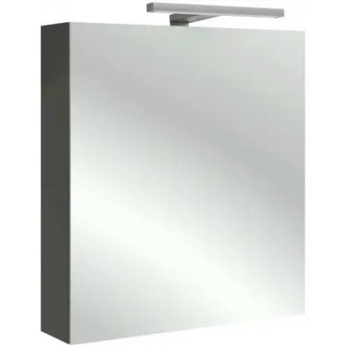 Зеркало 60х65 см, розетка, правссторонний, белый глянцевый, с подсветкой EB1362D-N18 Jacob Delafon