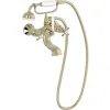 Настенный смеситель Cleo лейка в комплекте, золото, поворотный излив E24313-BGG Jacob Delafon