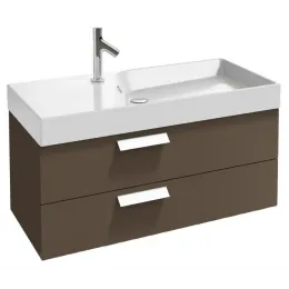 Модуль под раковину Formilia Rythmik 79,5х36х42,4 см, светло-коричневый глянцевый EB1302-G80 Jacob Delafon