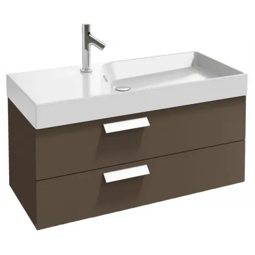 Модуль под раковину Formilia Rythmik 79,5х36х42,4 см, светло-коричневый глянцевый EB1302-G80 Jacob Delafon