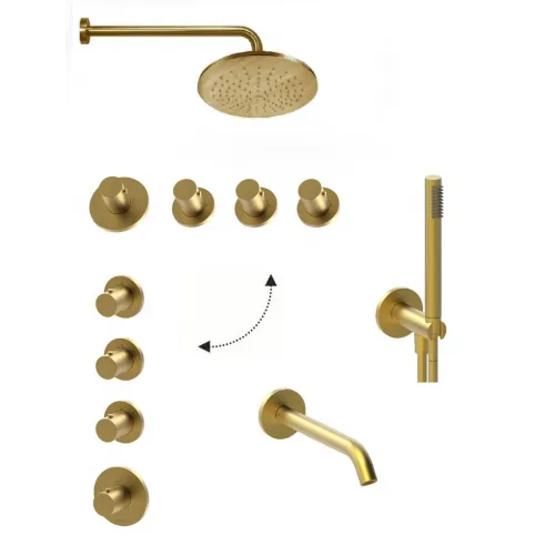 Комплект для ванны PAFFONI Modular Box KITMB019HGSP046