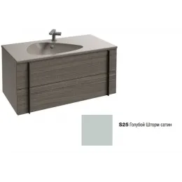 Модуль под раковину Nouvelle Vague 100х50,7х45,5 см, 2 ящика, голубой шторм EB3032-S25 Jacob Delafon