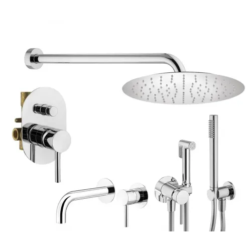 Комплект для душа Plumberia Selection IXO KITZXO15CR210