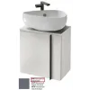 Модуль под раковину Nouvelle Vague 45х30х46,8 см, шарниры слева, 1 дверца, насыщенный серый сатин EB3045G-S40 Jacob Delafon