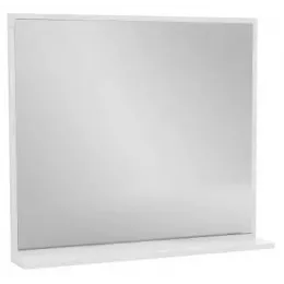 Зеркало Vivienne 78х69,6 см, с полочкой, белый блестящий EB1597-N18 Jacob Delafon