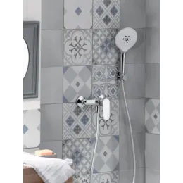 Настенный смеситель без излива Oscar матовый, чёрный цвет, без лейки E29843-BL Jacob Delafon